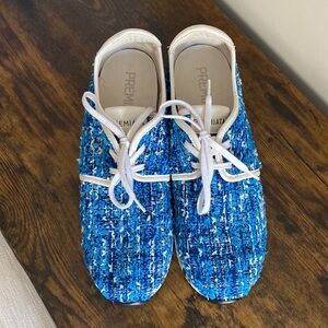 Premiata Tweed Textured Shoes